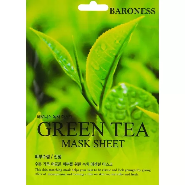 Beauadd Baroness Mask Sheet Green Tea �������� ����� � ���������� �������� ���