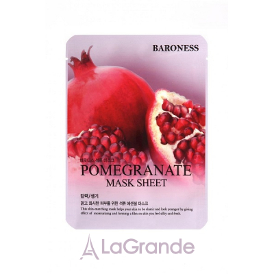 Beauadd Baroness Mask Sheet Pomegranate     