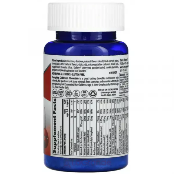 Trace Minerals Research Complete Children's Chewable ������� ������� ������������ ��� ���� � ������ ���� �����
