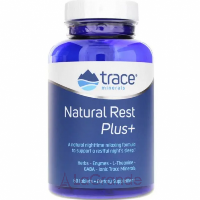 Trace Minerals Research Natural Rest Plus+     