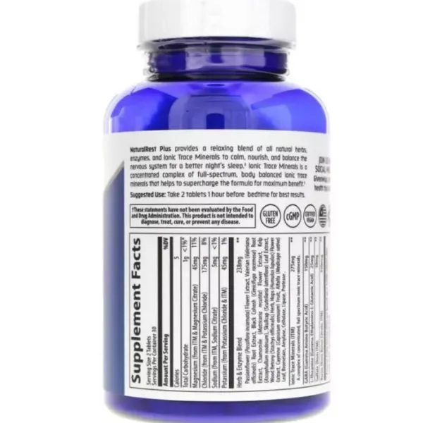 Trace Minerals Research Natural Rest Plus+ ������� ������� ��� ��������� ���