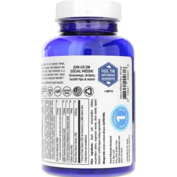 Trace Minerals Research Natural Rest Plus+ ������� ������� ��� ��������� ���