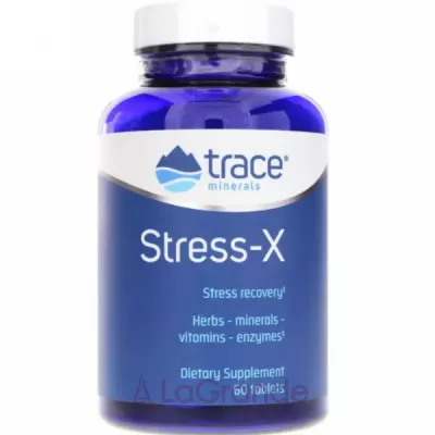 Trace Minerals Research Stress-X Dietary Supplement      