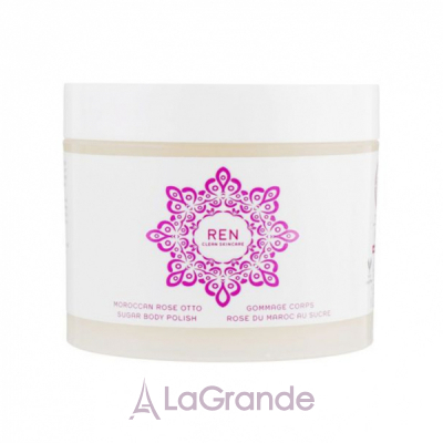 Ren Moroccan Rose Otto Sugar Body Polish       