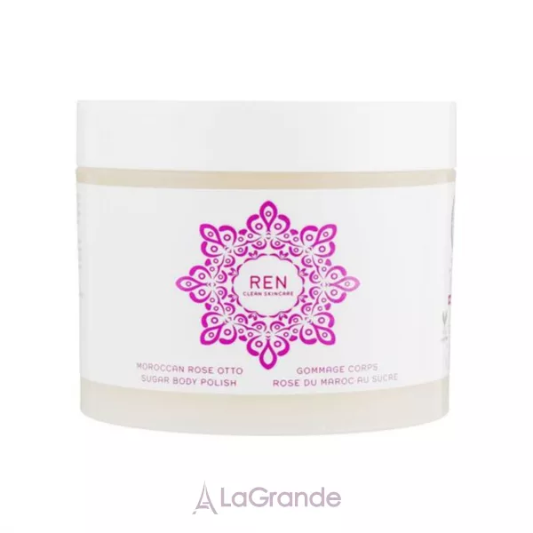 Ren Moroccan Rose Otto Sugar Body Polish �������� ����� ��� ��� � �������� �������