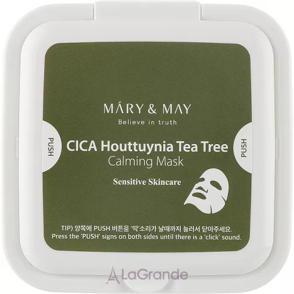 Mary & May CICA Houttuynia Tea Tree Calming Mask �������� ����� � ������������� ���������