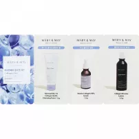 Mary & May Collagen Line 3 Step ����� ������� � ���������� (foam/1.5g + f/ser/1.5g + f/lot/1.5g)