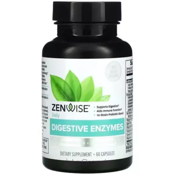 Zenwise Health Daily Digestive Enzymes with Prebiotics + Probiotics ������� ������� ��� ��������� �������� ��������������� ������� 