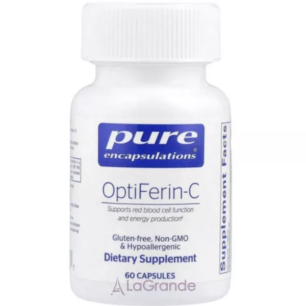Pure Encapsulations OptiFerin-C ������� ������� ��� ����������� �������� ����, ��������� ������ � ������ �������� �������� �������