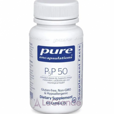 Pure Encapsulations P5P 50      P5P 50 (vitamin B6)