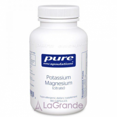 Pure Encapsulations Potassium Magnesium (citrate)       , '  -  