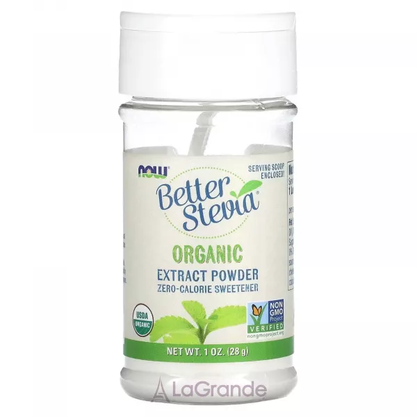 Now Foods Better Stevia Powder Organic ������� ������� 
