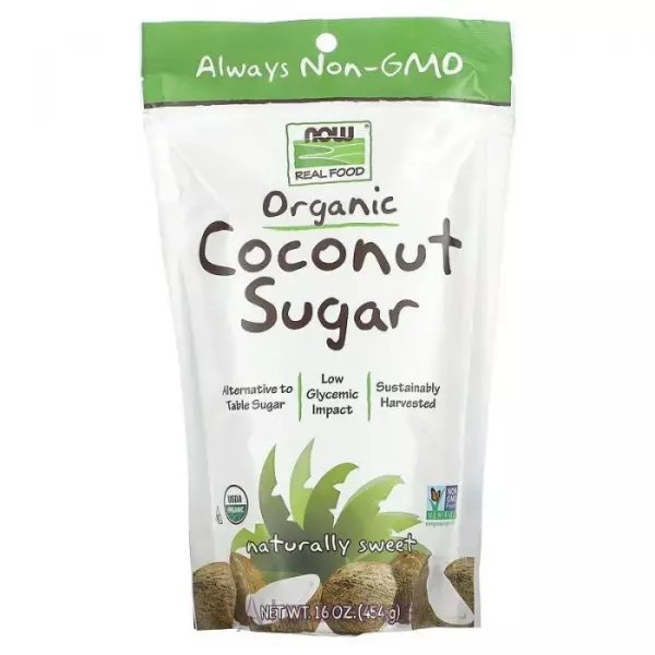 Now Foods Coconut Sugar Organic ���������� ��������� �����