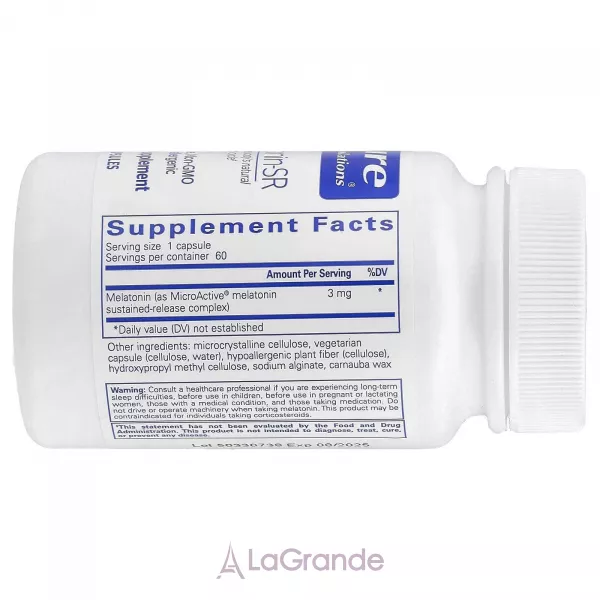 Pure Encapsulations Melatonin-SR ����������� ������� 