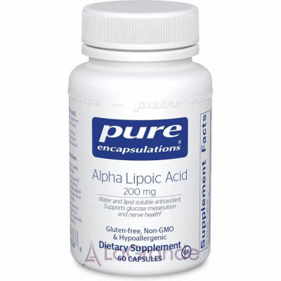 Pure Encapsulations Alpha Lipoic Acid 200 mg ĳ    ,   -  