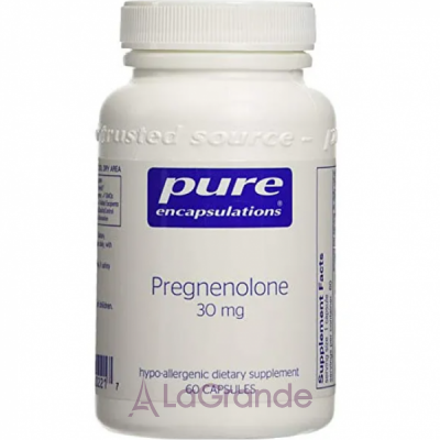 Pure Encapsulations Pregnenolone 30 mg ĳ     ,   ' 