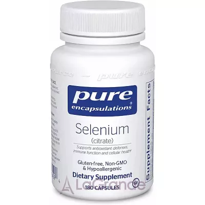 Pure Encapsulations Selenium (citrate)        