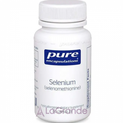 Pure Encapsulations Selenium (selenomethionine) ĳ      