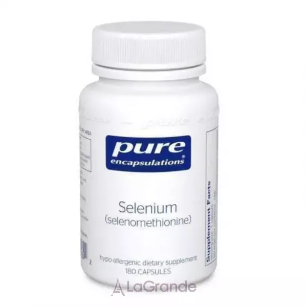Pure Encapsulations Selenium (selenomethionine) ĳ������ ������� ��� �������� ������ ������� 