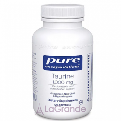 Pure Encapsulations Taurine 1,000 mg       