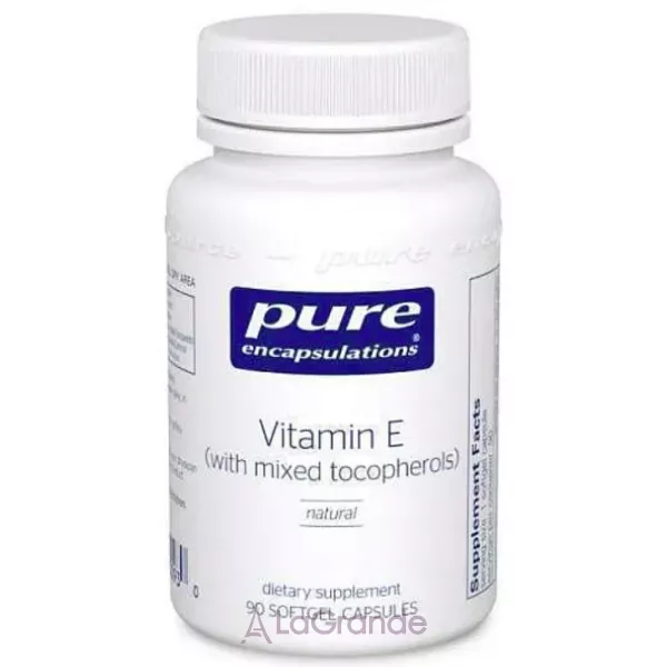 Pure Encapsulations Vitamin E ������� � �� ���������� ������������  400 ��