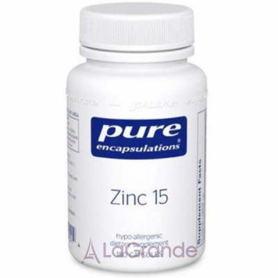 Pure Encapsulations Zinc 15 ĳ      