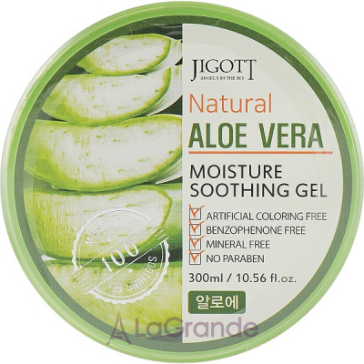 Jigott Natural Aloe Vera Moisture Soothing Gel          