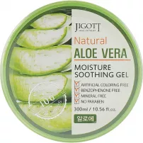 Jigott Natural Aloe Vera Moisture Soothing Gel ������������� ���� ��� ���� � ����  � ���������� ����