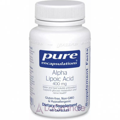 Pure Encapsulations Alpha Lipoic Acid 400 mg ĳ    ,   -  