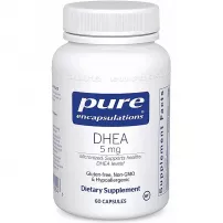 Pure Encapsulations DHEA 5 mg ĳ������ ������� ��� �������� ���������, ���������� ���� �� ������������� ������� "����", 5 ��