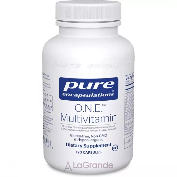 Pure Encapsulations O.N.E. Multivitamin �������������� � �������� � ��������������� ����������, CoQ10 � ��������