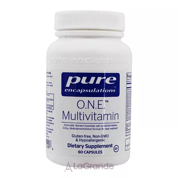 Pure Encapsulations O.N.E. Multivitamin �������������� � �������� � ��������������� ����������, CoQ10 � ��������