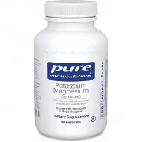 Pure Encapsulations Potassium Magnesium (aspartate) ����������� ������� "����� � ������ (��������)" ��� ��������� �������� ������, ����, ������ � ������