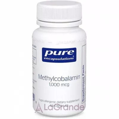 Pure Encapsulations Methylcobalamin Vitamin B12 1000 mcg ĳ  