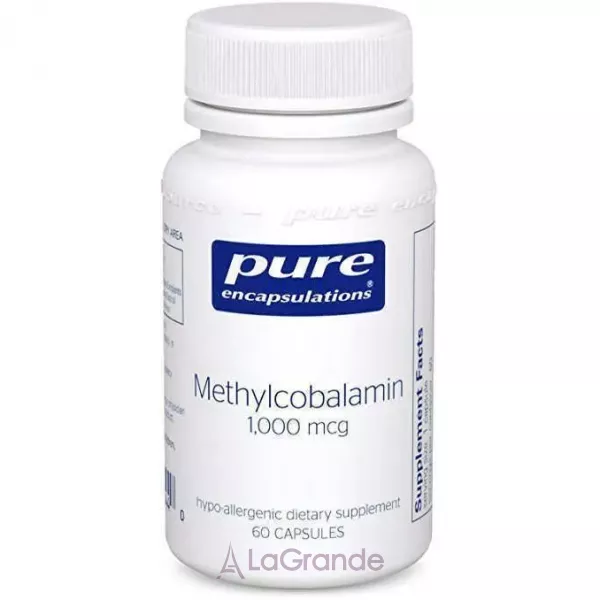 Pure Encapsulations Methylcobalamin Vitamin B12 1000 mcg ����������� ������� 