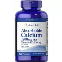 Puritan's Pride Absorbable Calcium with Vitamin D3 ����������� ������� "������� � ������� �3", 1200 ��/1000 ��