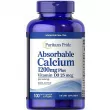 Puritan's Pride Absorbable Calcium with Vitamin D3    3, 1200 /1000 