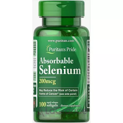 Puritan's Pride Absorbable Selenium 200 mcg   