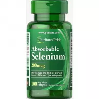 Puritan's Pride Absorbable Selenium 200 mcg ����������� ������� "�����", 200 ���
