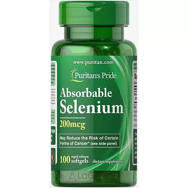 Puritan's Pride Absorbable Selenium 200 mcg ����������� ������� 