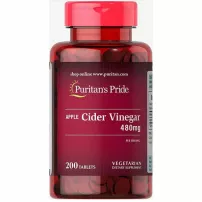 Puritan's Pride Apple Cider Vinegar 480 mg ����������� ������� ��� �������� ���� � �������� ���� "�������� �����", 480 ��