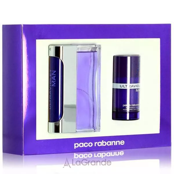 Paco Rabanne Ultraviolet Man ����� (��������� ���� 100 �� + ����������-���� 75 ��)