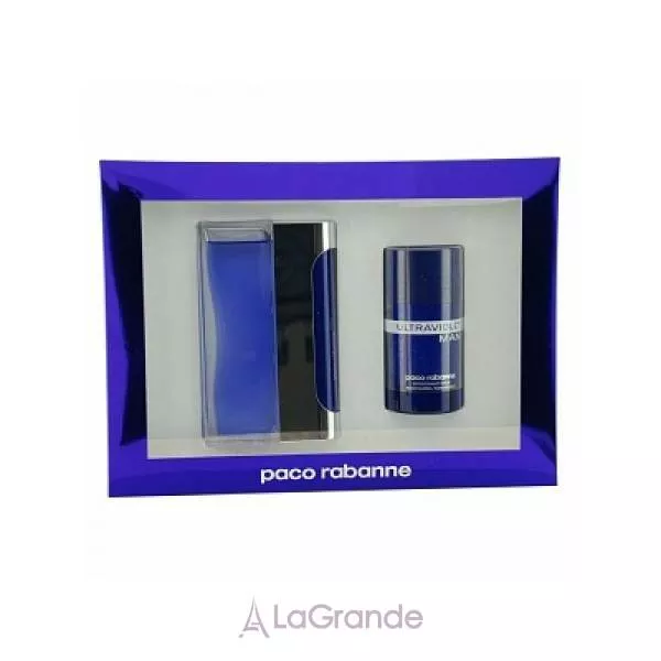 Paco Rabanne Ultraviolet Man ����� (��������� ���� 100 �� + ����������-���� 75 ��)