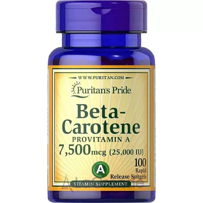 Puritan's Pride Beta-Carotene 7500 mcg   