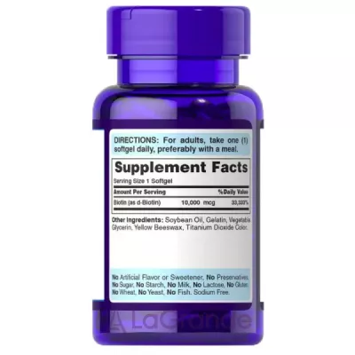 Puritan's Pride Biotin 1000 mcg   