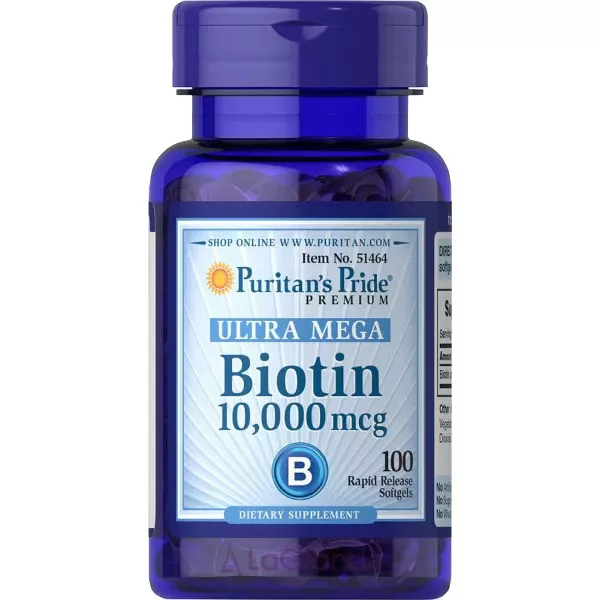 Puritan's Pride Biotin 1000 mcg ����������� ������� 