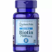 Puritan's Pride Biotin 7500 mcg ĳ������ ������� "������", 7500 ���