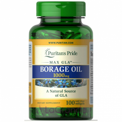 Puritan's Pride Borage Oil 1000 mg ĳ  