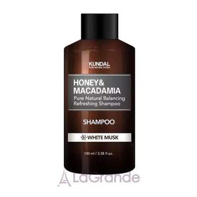 Kundal Honey & Macadamia Shampoo White Musk     