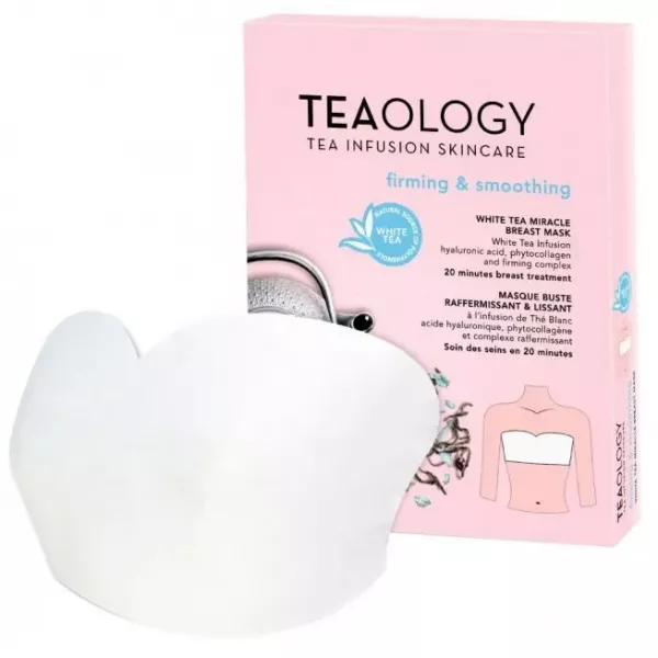 Teaology White Tea Miracle Breast Mask Firming & Smoothing ����� ��� ���� �������� � ���������� ������ ���